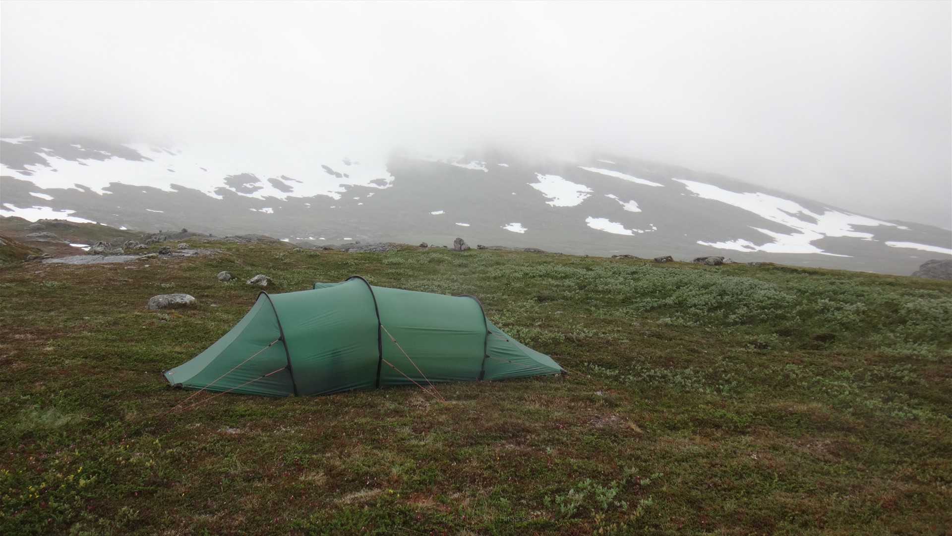 7. leiri Bjöllvassfjelletin rinteellä